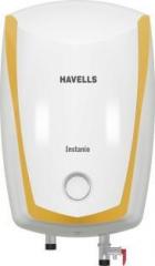 Havells 10 Litres Instanio Storage Water Heater (White & Mustard)