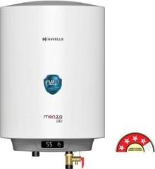 Havells 15 Litres MONZA DIGITAL 15L WHITE (GHWAMJSWG015) Storage Water Heater (White)