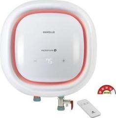 Havells 25 Litres Instanio 1 liter with 2 flexible pipes Storage Water Heater (White)