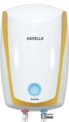 Havells 3 Litres 3 liter mustard Instant Water Heater (White, Mustard)