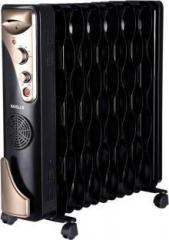 Havells OFR 11 Wave Fin 2900 Watts Oil Filled Room Heater (Black)