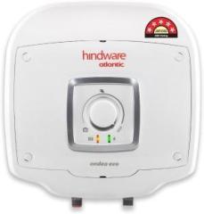 Hindware 10 Litres Instanio 1 liter with 2 flexible pipes Storage Water Heater (White)