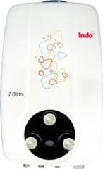 Indo 7 Litres INSE Gas Water Heater (White)