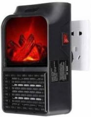 Itech Pie Mini Heater Air Warmer 500W/ Home Heater Handy Flame Heater Mini Electric Space Heater Warmer Fan Blower Radiator Heating Radiant Room Heater