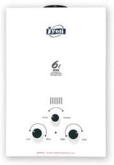 Jyoti 6 Litres Jyoti Star LP Gas Water Heater (White)