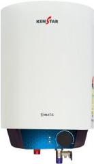 Kenstar 15 Litres Emeta Storage Water Heater (WHITE & BLACK)
