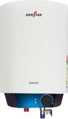 Kenstar 25 Litres Emeta Storage Water Heater (WHITE & BLACK)
