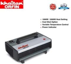 Khaitan Orfin KO 2108 2000 Watt || Overheat Protection For Home & Kitchen Fan Room Heater