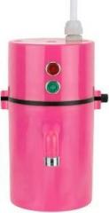 Kitchnx 1 Litres Mini portable Instant Water Heater (Pink)