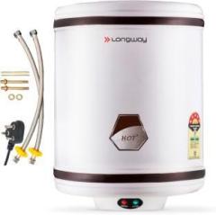 Longway 10 Litres HOT PLUS Instant Water Heater (Off White)