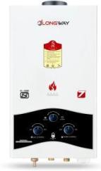 Longway 7 Litres DECORA Gas Water Heater (Off White)