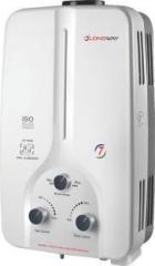Longway 7 Litres XOLO DLX PRE. Gas Water Heater (White)
