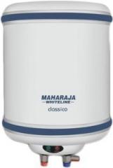 Maharaja 6 Litres Classico Whiteline Storage Water Heater (White)