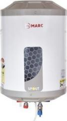 Marc 15 Litres SPOUT 15L Storage Geyser I 4 STAR Energy Rating Storage Water Heater (Grey)