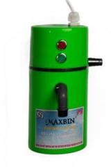 Maxbin 1 Litres Instant portable geyser for use home Instant Water Heater (Green)