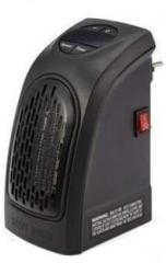 Meriox MX 7491 Mini Electric Portable Handy Air Room Fan Heater Fan Room Heater (Black)