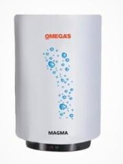 Omega's 15 Litres Magma 15L with Rust proof body and Thermal Cut Out Storage Water Heater (4 star, White)