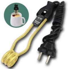 Orbon 250 Watt Small Compact Electric | Tea Coffee Milk Soup Water Warmer Shock Proof Immersion Heater Rod (Water, Hard Water, Soup, Tea, Coffee, Milk, Maggi, Pasta, Beverages)