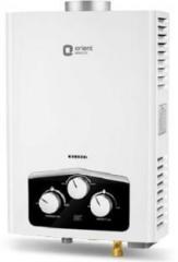 Orient 6 Litres VENTO Electric Gas Water Heater (White)