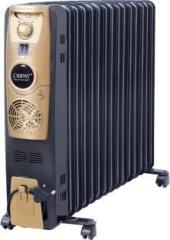 Orpat Climate Control Oil Heaters OOH 13F PLUS Black Oil Filled Room Heater