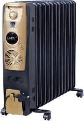 Orpat Climate Control Oil Heaters OOH 15F PLUS Black Oil Filled Room Heater