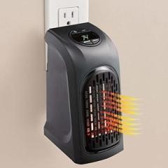 Paghadi Mini Portable Compact Plug In Heater Fan Wall Outlet Handy Heater Fan Room Heater