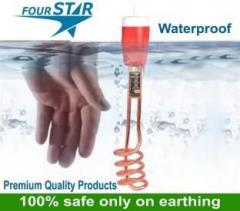 Qualx Shock Proof & Water Proof 1500 Copper 1500 W Immersion Heater Rod (Water)