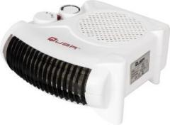 Quba 1 year Warranty EH 62 Electric Heater 2000/1000 Watts with Adjustable Thermostat Fan Room Heater