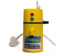 Ruchi World 1 Litres 1 L [ Suitable for large wall spaces] Instant Water Heater (Yellow)