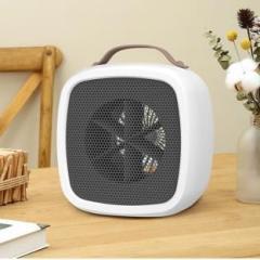 Ryuga Fan Heater Small Portable Electric Fan Heater Small Portable Electric Heater Mini Fan Heater Blower with Overheat Protection for Home Fan Room Heater
