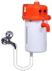 Sair 1 Litres PORTABLE GEYSER White Red Instant Water Heater (White)