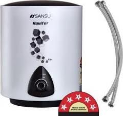 Sansui 15 Litres SANG01 with Pipes Storage Water Heater (Sheen White)