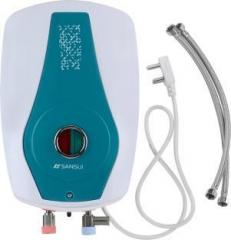 Sansui 3 Litres Rapid with Pipes Instant Water Heater (White, Blue)
