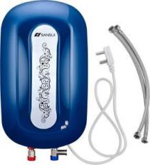 Sansui 5 Litres Azure with Pipes Instant Water Heater (Cobalt Blue)