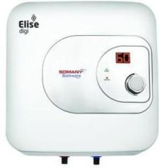 Somany 15 Litres Elise Digi 15Ltr Storage Water Heater (White)