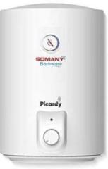 Somany 15 Litres Picardy 15L Storage Water Heater (White)