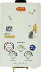 Surya 7.1 Litres 7L Black Leaf Instant Water Heater (Gold, White)