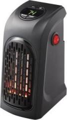 Triangle Ant 400 Watt Hand Heater Portable Heater, Handy Heater Compact Plug In Portable Digital Electric Heater Fan Wall Outlet Handy Air Warmer Blower Adjustable Timer Digital Display for Home/Office/Camper. Fan Room Heater (Portable)
