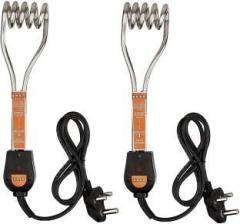 Usha IH2415 Pack of 2 1500 W Immersion Heater Rod (Water)