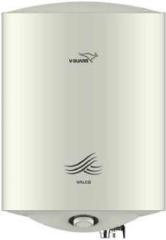 V guard 10 Litres VALCO 10L Storage Water Heater (White)
