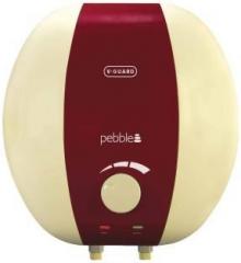 V Guard 15 Litres Pebble Storage Water Heater (Ivory, Red)