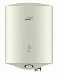 V guard 15 Litres Sieta Series With PUF insulation & Adjustment knob Storage Water Heater (White)