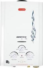 V guard 6 Litres Safe Flo Plus Gas Water Heater (White)