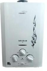 V guard 6 Litres SAFE FLOW 4B Gas Water Heater (White)