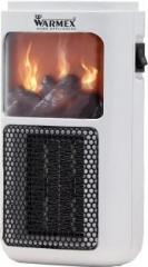 Warmex Home Appliances 400 Watt MINI BONFIRE with 30 Sec time lapse & 15 45 C Variable Temp Electric PTC Wall Mount Fan Room Heater
