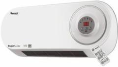 Warmex Home Appliances Super Atom 1000/2000 Watts with Remote Wall Mount PTC Fan Room Heater