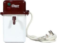 Wegreet 1 Litres Qube 3kw for Kitchen & Bathroom Instant Water Heater (White, Chocolaty)