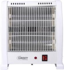 Wegreet 400/800 Watt Quartz Heating Technology for Office, Home, Bedroom White Neo Quartz Room Heater