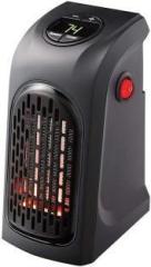 Wembley Small Electric Handy Compact Plug in, Space Heater 400Watts, Black Room Heater