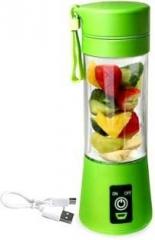 A One JX 4 Buy Genuine Pro USB Fruit & Vegetable Juicer Bottle 380ml Blender 10 Juicer Mixer Grinder Green, 1 Jar 500 Juicer